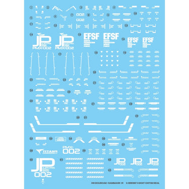 G-Rework CD-H259 Premium Decal for HG Bolinoak-Sammahn